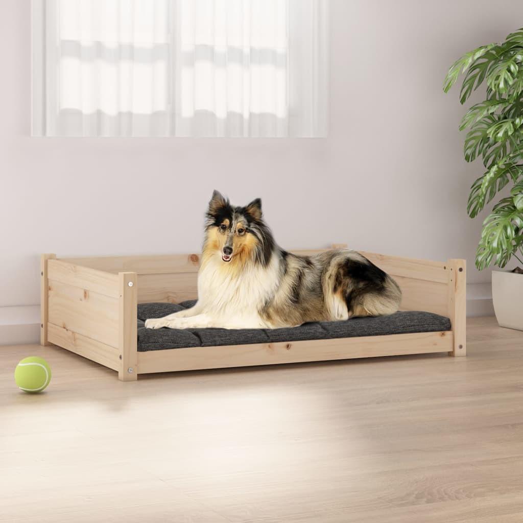 Luksus Hundeseng i Fyrretræ – Elegant Hvilested til Hunde