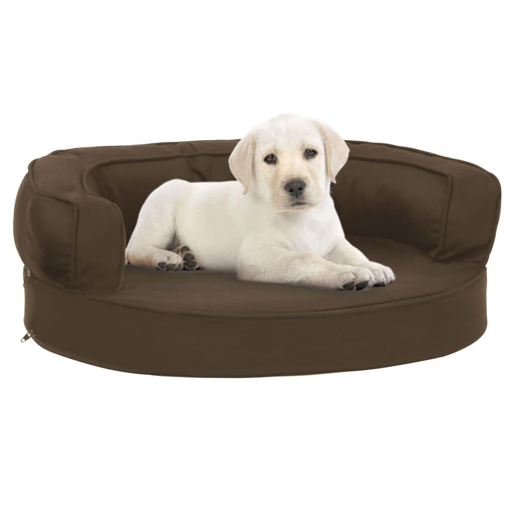 Ergonomisk Hundeseng  Hør Look Brun 8720286431238