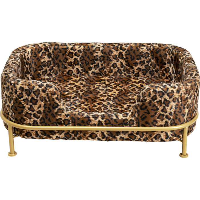 Kare Design Diva Leo Hundekurv Multifarvet Fløjl Polyester Stål 4025621863731