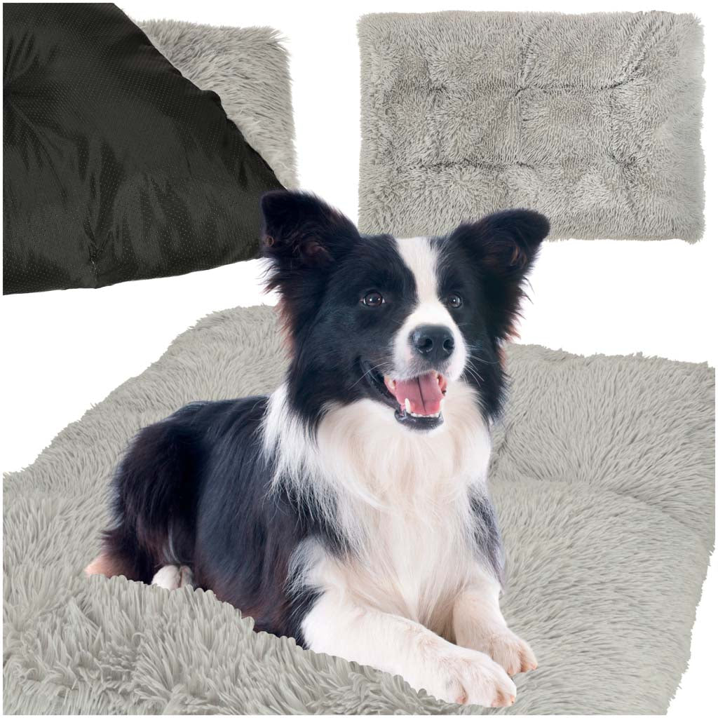 Hundeseng Grå 110x75cm 5903039751613