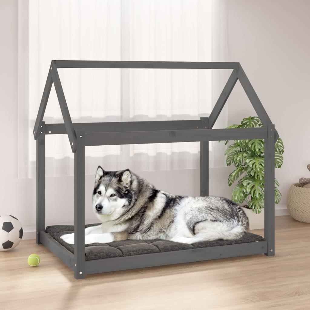 Hundeseng Massivt Fyrretræ 111   100 Grå 8720287207160