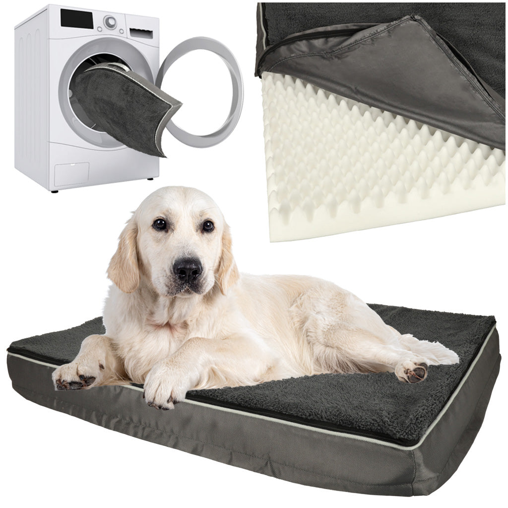 Ortopædisk Grå Hundeseng 90x70x10 5903039751620