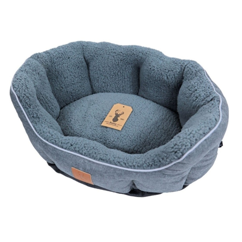 Boony Highland Hundeseng Grå Plys 8712901078133