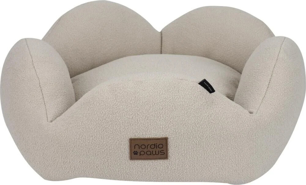 Nordic Paws Flora Hundeseng Beige 75x75 6972718662495
