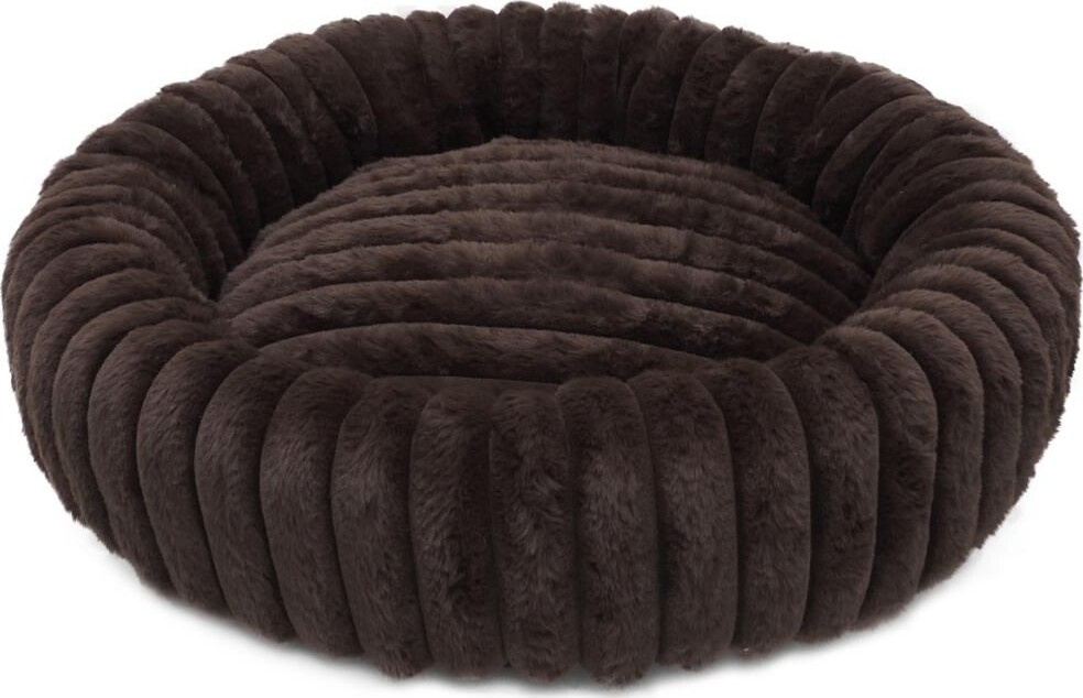 Nordic Paws Ripple Comfort Donut Hundeseng Espresso 100 6932582201091